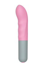 Load image into Gallery viewer, Rock Candy The Betterfinger Rechargeable Silicone G-Spot Vibrator - Gray/Pink