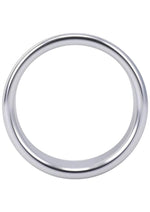 Load image into Gallery viewer, Rock Solid Brushed Alloy Aluminum Cock Ring - Metal/Silver - Large
