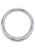 Load image into Gallery viewer, Rock Solid Brushed Alloy Aluminum Cock Ring - Metal/Silver - Medium
