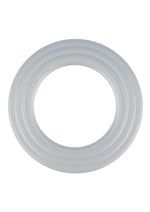 Load image into Gallery viewer, Rock Solid Perfect Present Silicone Cock Ring Holiday Edition - Frost/White - 3 Pack
