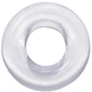 Rock Solid The 3x Donut Cock Ring - Clear - 3XLarge