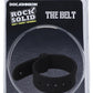 Rock Solid The Belt Adjustable Silicone Cock Ring - Black