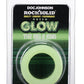 Rock Solid The Big O Glow In The Dark Silicone Cock Ring - Glow In The Dark/Green