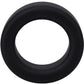 Rock Solid The Big O Silicone Cock Ring - Black