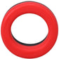 Rock Solid The Big O Silicone Cock Ring - Black/Red