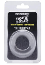 Load image into Gallery viewer, Rock Solid The Donut 4x Cock Ring - Clear - 4XLarge
