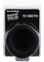 Load image into Gallery viewer, Rock Solid The Monster Cock Ring - Black
