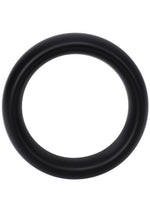 Load image into Gallery viewer, Rock Solid The Silicone Collar Cock Ring - Black - Large
