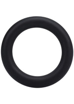 Load image into Gallery viewer, Rock Solid The Silicone Gasket Cock Ring - Black - Large
