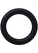 Load image into Gallery viewer, Rock Solid The Silicone Gasket Cock Ring - Black - Medium
