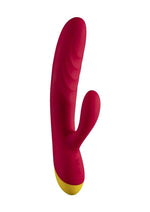 Load image into Gallery viewer, Romp Jazz Rechargeable Silicone Rabbit Vibrator - Red
