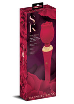 Load image into Gallery viewer, Rosegasm Bouquet Rose Wand - Red/Rose
