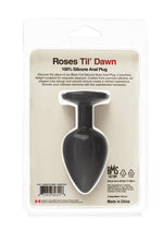 Load image into Gallery viewer, Roses Til Dawn Silicone Butt Plug