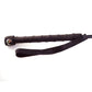 Rouge Fifty Times Hotter Leather Hand Riding Crop - Black