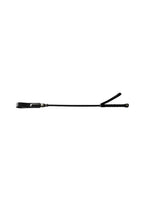 Load image into Gallery viewer, Rouge Fifty Times Hotter Short Riding Crop Slim Tip - Black - 20in
