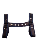 Load image into Gallery viewer, Rouge Halter Harness - Black/Blue - XLarge