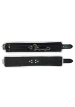 Load image into Gallery viewer, Rouge Leather Ankle Cuffs - Black/White