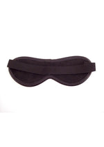 Load image into Gallery viewer, Rouge Leather Blindfold Eye Mask - Black

