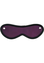 Load image into Gallery viewer, Rouge Leather Blindfold Eye Mask - Purple
