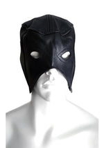 Load image into Gallery viewer, Rouge Leather Half Mask - Black
