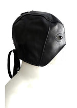 Load image into Gallery viewer, Rouge Leather Half Mask - Black
