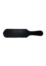 Load image into Gallery viewer, Rouge Leather Paddle with Faux Fur - Black
