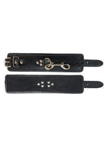 Load image into Gallery viewer, Rouge Leather Wrist Cuffs - Black