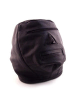 Load image into Gallery viewer, Rouge Leather Zip Eye Mask - Black