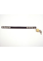 Load image into Gallery viewer, Rouge Padlocable Cock Strap Adjustable Leather Cock Ring - Black
