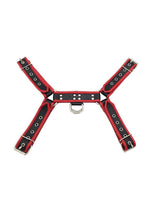Load image into Gallery viewer, Rouge Pvc Ot H Front Harness - Black/Red - Medium/Small
