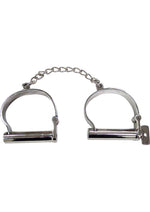 Load image into Gallery viewer, Rouge Stainless Steel Ankle Shackles with Turning Key