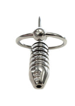 Load image into Gallery viewer, Rouge Stainless Steel Hollow Beaded Urethral Probe and Cock Ring
