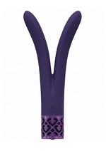 Load image into Gallery viewer, Royal Gems Dueling Queens Rechargeable Silicone Vibrator
