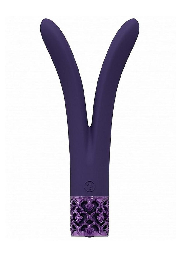 Royal Gems Dueling Queens Rechargeable Silicone Vibrator