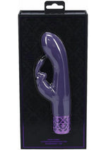 Load image into Gallery viewer, Royal Gems Royal Rabbit Rechargeable Silicone Vibrator - Purple
