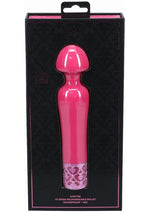 Load image into Gallery viewer, Royal Gems Scepter Silicone Rechargeable Vibrator - Pink
