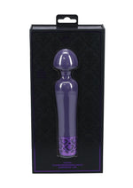 Load image into Gallery viewer, Royal Gems Scepter Silicone Rechargeable Vibrator - Purple
