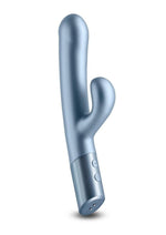 Load image into Gallery viewer, Royals Countess Rechargeable Silicone Rabbit Vibrator - Blue
