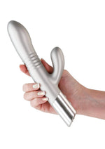 Load image into Gallery viewer, Royals Grace Rechargeable Silicone Rabbit Vibrator
