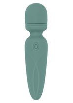 Load image into Gallery viewer, Rumble Wand Rechargeable Silicone Vibrator - Green
