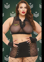 Load image into Gallery viewer, Sargeant Seduction Set Black-Q