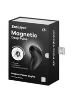 Load image into Gallery viewer, Satisfyer Deep Pulse Rechargeable Silicone Vibrator - Black
