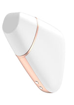Load image into Gallery viewer, Satisfyer Love Triangle Rechargeable Silicone Clitoral Stimulator - White

