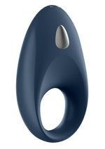 Load image into Gallery viewer, Satisfyer Mighty One Rechargeable Silicone Couple&#39;s Ring - Blue
