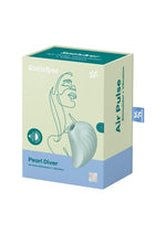 Load image into Gallery viewer, Satisfyer Pearl Diver Rechargeable Silicone Clitoral Stimulator - Green/Mint
