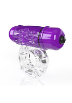 Load image into Gallery viewer, Screaming O 4b O Wow Vibrating Ring - Grape/Purple
