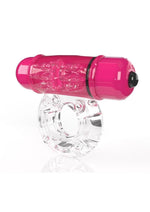 Load image into Gallery viewer, Screaming O 4b O Wow Vibrating Ring - Red/Strawberry
