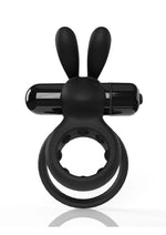 Load image into Gallery viewer, Screaming O 4b Ohare Vibrating Cock Ring - Black
