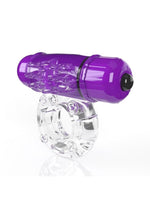 Load image into Gallery viewer, Screaming O 4t O Wow Vibrating Ring - Grape/Purple
