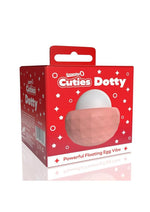 Load image into Gallery viewer, Screaming O Cuties Dotty Rechargeable Silicone Egg Vibrator - Dusty - Rose